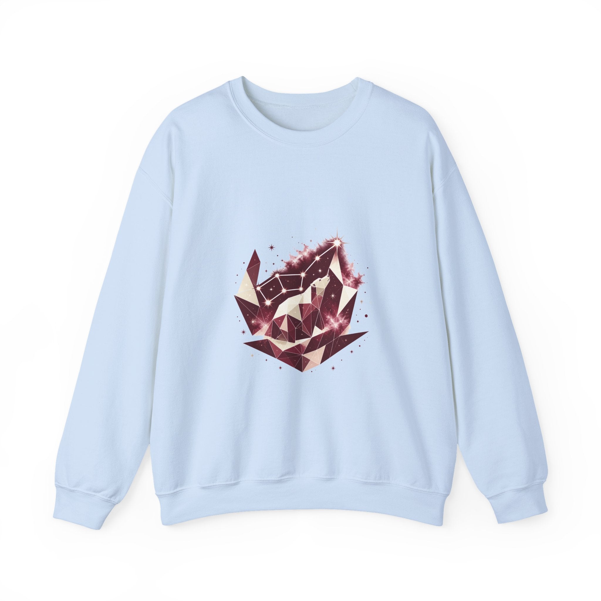 Matching Couple Sweatshirt - Big & Little Dipper Matching Couple Comfort Colors Crew Geometric Art His Hers Love Gift - Design B