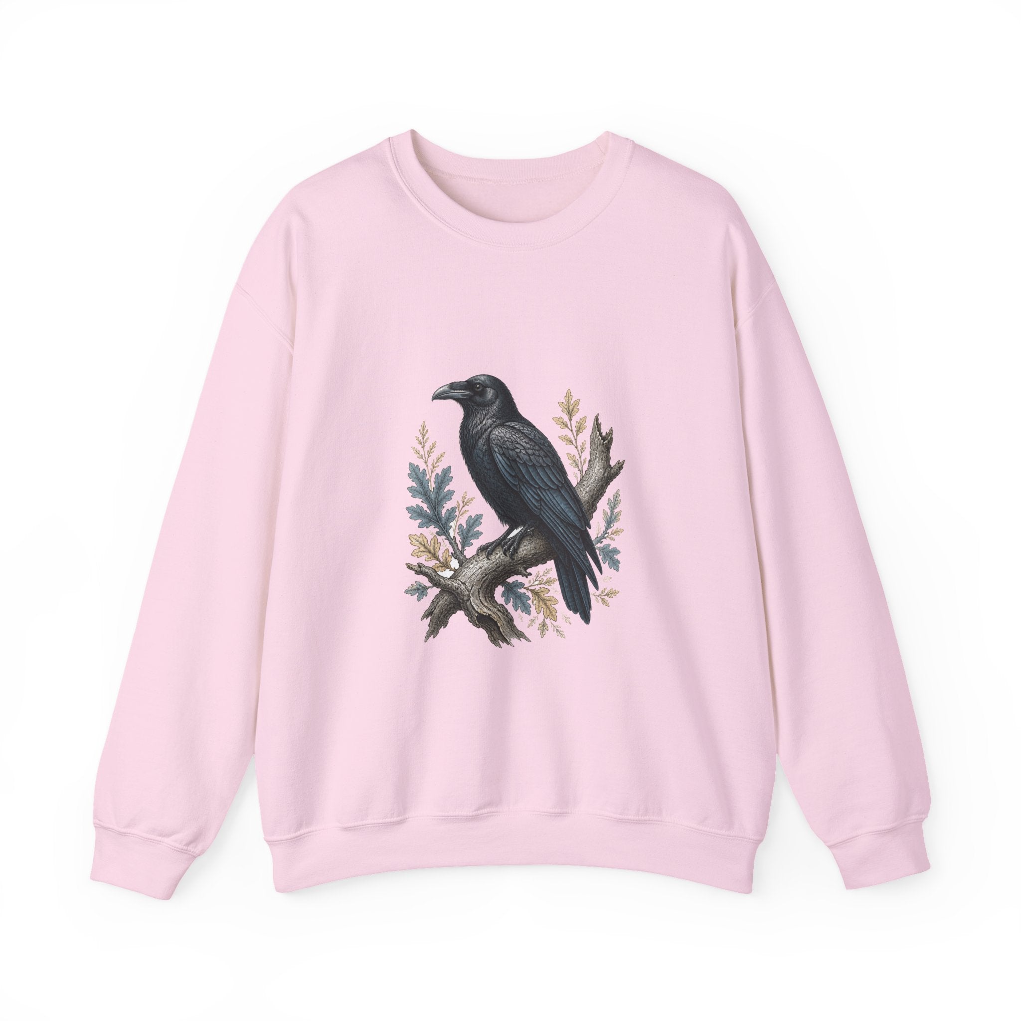 Matching Couple Sweatshirt - Raven & Swan Matching Couple Comfort Colors Crew Vintage Art His Hers Honeymoon Gift - Design A