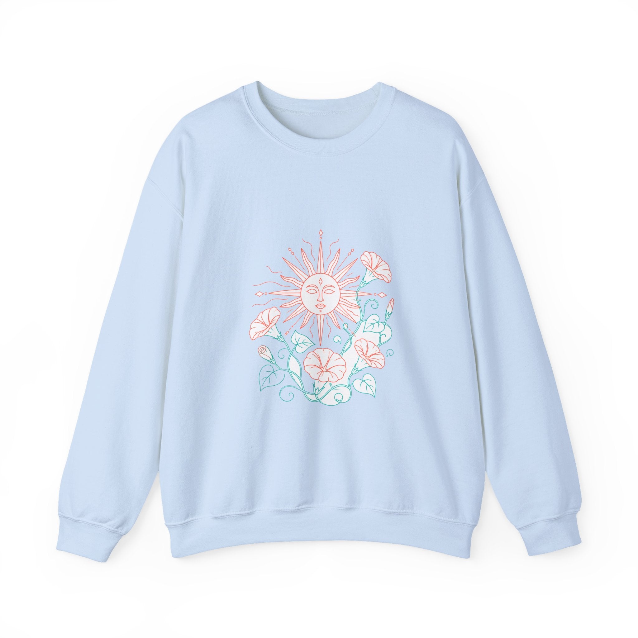 Matching Couple Sweatshirt - Sun & Moon Matching Couple Premium Fleece Sweatshirt Minimalist Art His Hers Christmas Gift - Design B
