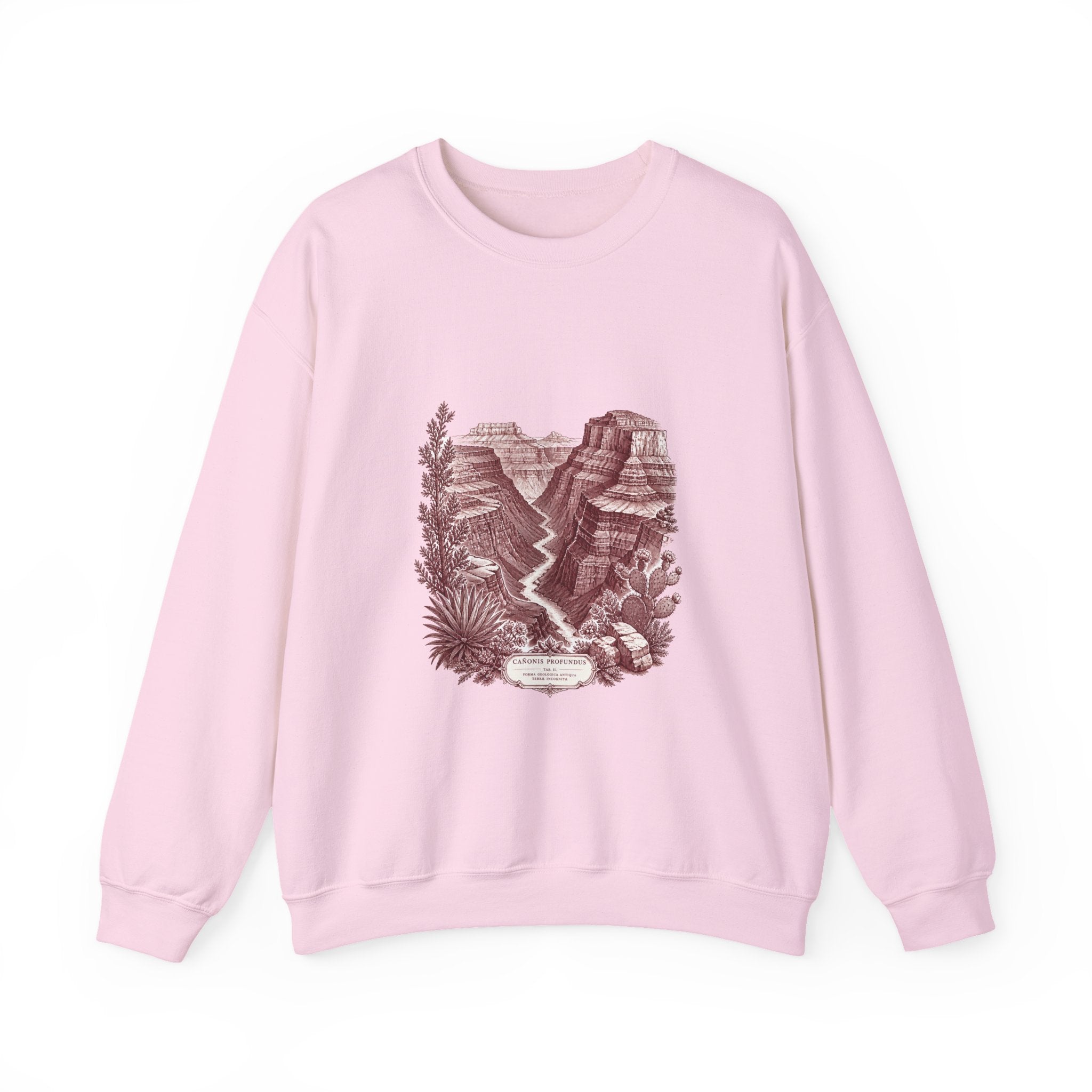 Matching Couple Sweatshirt - Lavender Fields & Canyon Matching Couple Crewneck Sweatshirt Vintage Art His Hers Wedding Gift - Design B