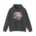 Matching Couple Sweatshirt - Saturn & Jupiter Matching Couple Hooded Sweatshirt Watercolor Art His Hers Engagement Gift - Design B