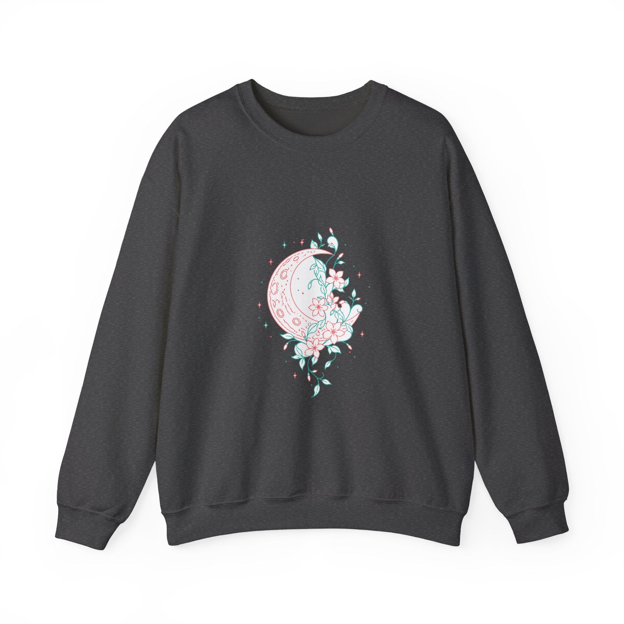 Matching Couple Sweatshirt - Sun & Moon Matching Couple Premium Fleece Sweatshirt Minimalist Art His Hers Christmas Gift - Design A